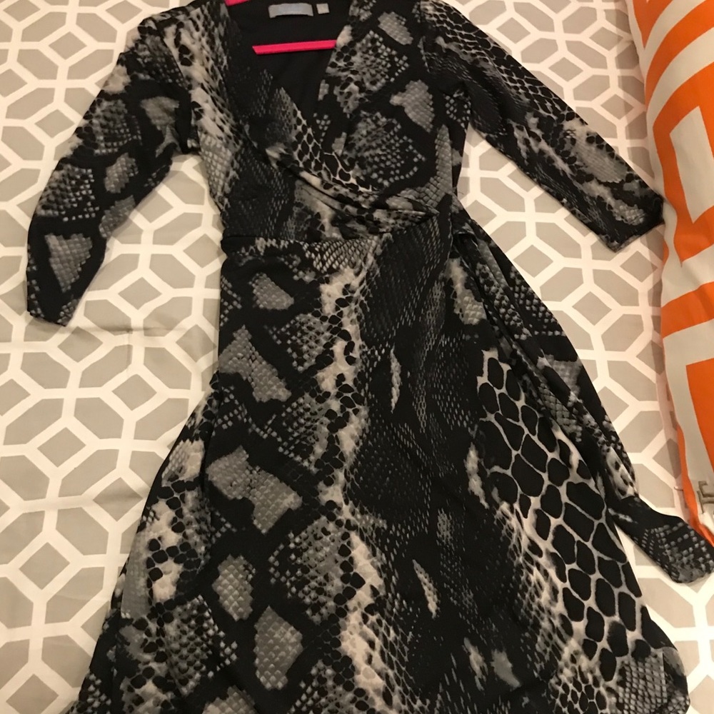 B-SLIM NY Collection Snakeskin Dress With Shaper